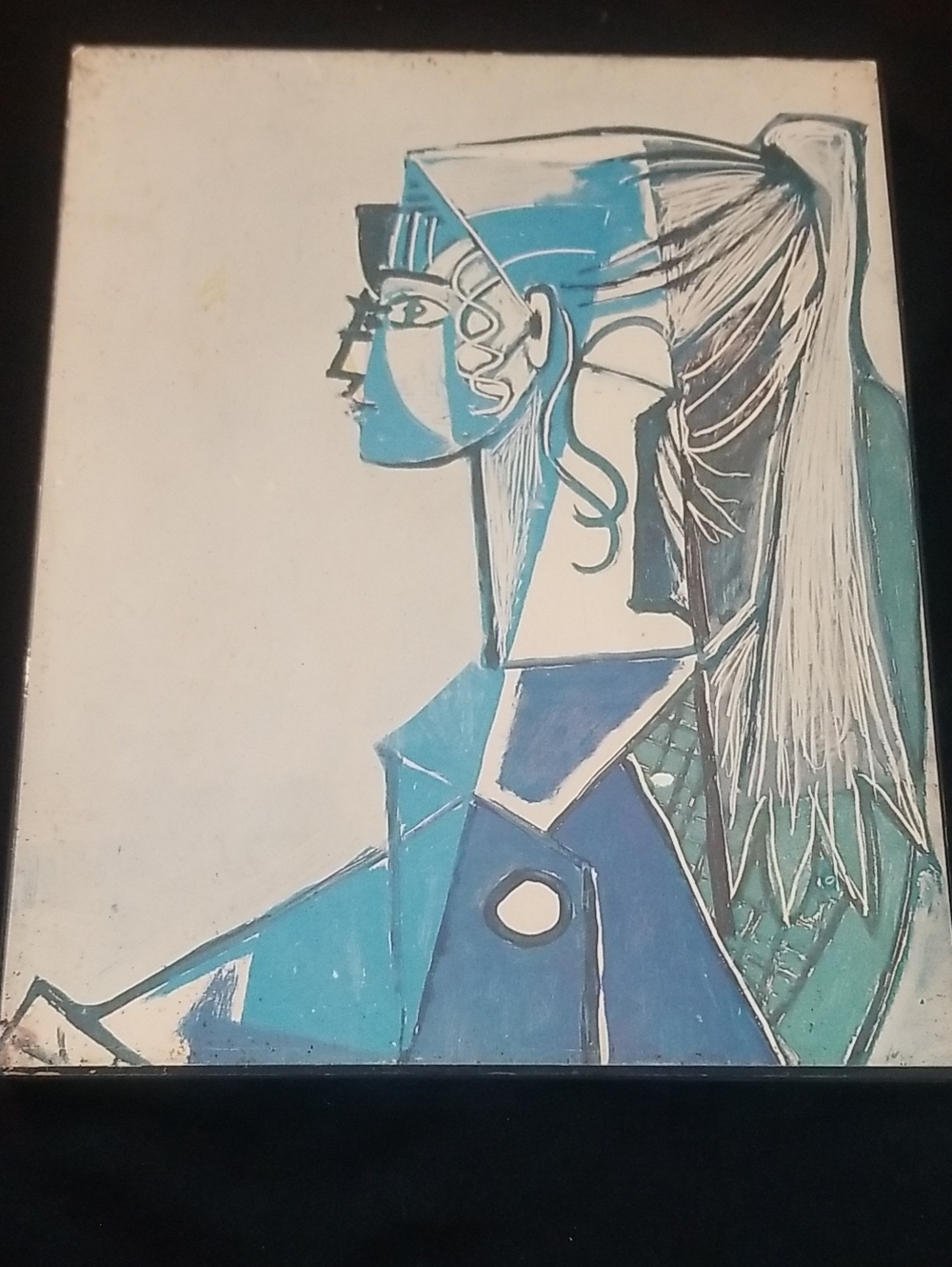 Abstract Portrait Wall Art Print - Picasso Reproduction 1968